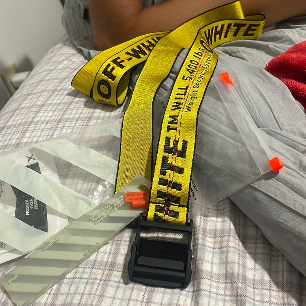 Off white belt